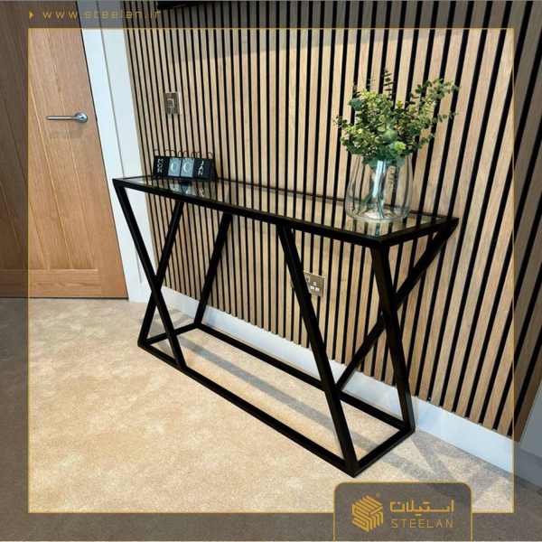 میز کنسول فلز آهن رنگ استاتیک کد fc_3040