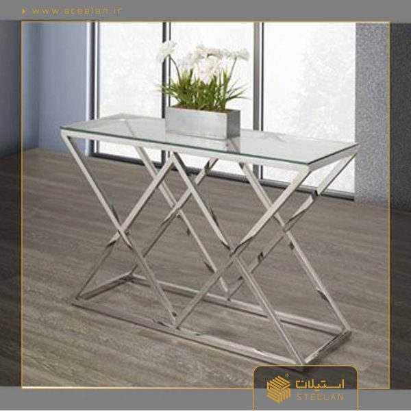 میز کنسول استیل کد sc_3015