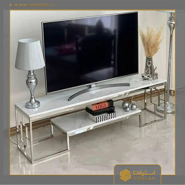 میز تلویزیون استیل ۳۰۴ کد st_775