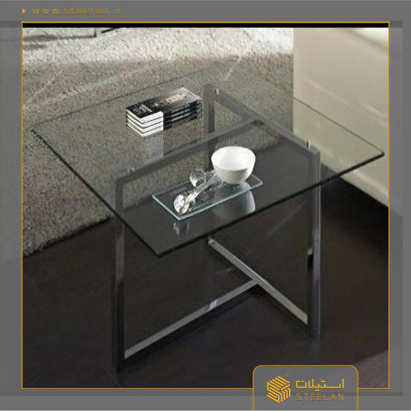 میزکنارمبلی استیل ۳۰۴