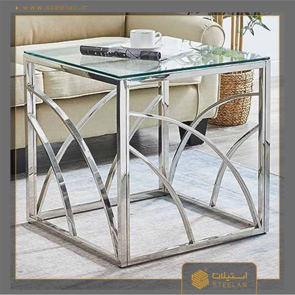 میزعسلی استیل کد sm_4024