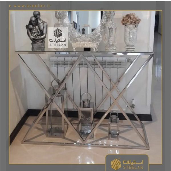میز کنسول استیل کد sc_3015