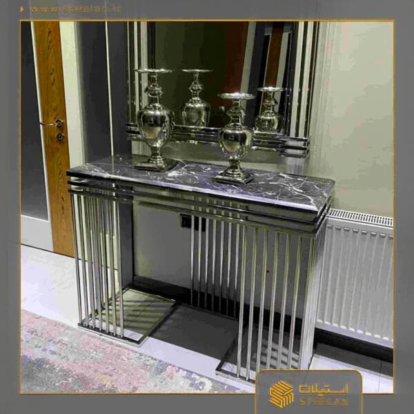 میزکنسول استیل۳۰۴ کد sc-3026